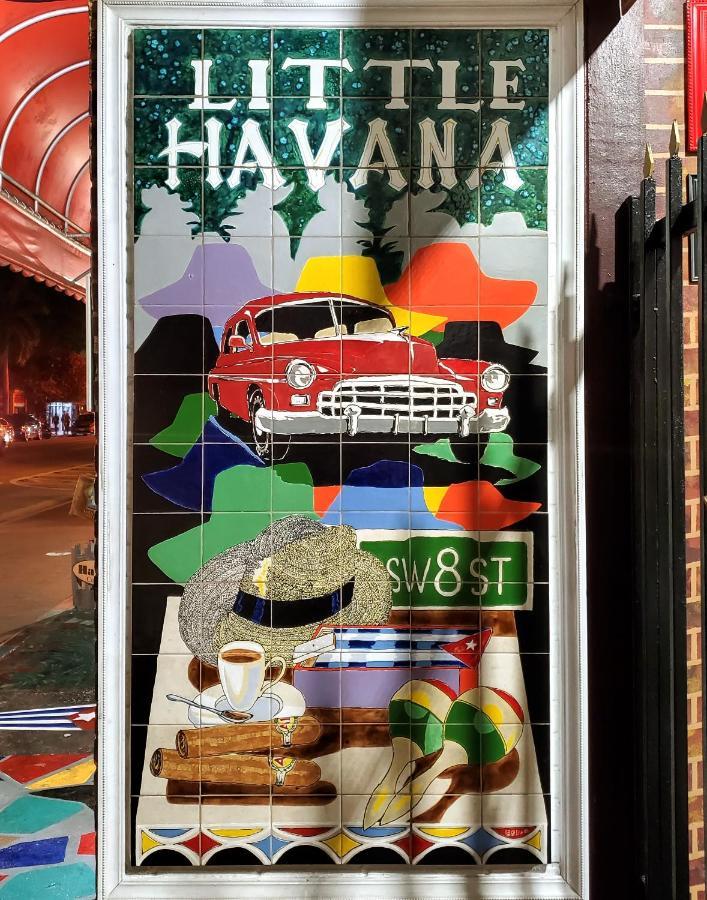 Casa Cuba In Little Havana, Brickell, Calle 8 And 10 Minutes To The Beach Free Parking Miami Exteriör bild
